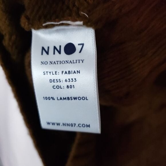 NWT NN07 FABIAN SWEATER CANELA‎ BROWN Size XXL - Picture 9 of 11